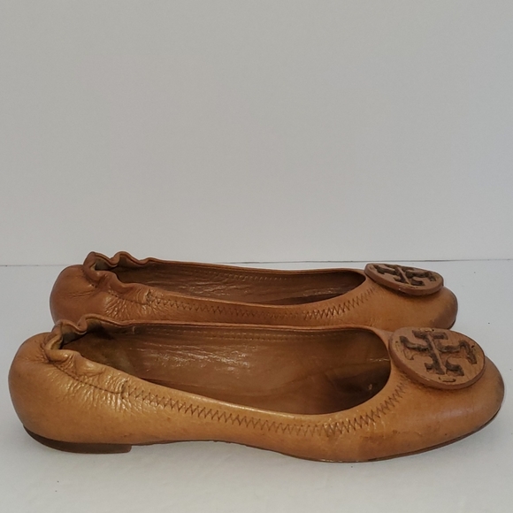 Tory Burch Shoes - Tory Burch pebbled leather reva ballet flats